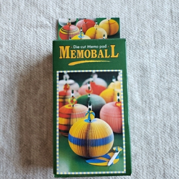 Vintage Die-cut Memo Pad Memo ball - Apple - Picture 3 of 11